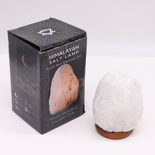 Authentic Crystal Rock Himalayan Salt Lamp – 1.5–2kg perspective detail 2 showcasing clean geometry and natural material finishes