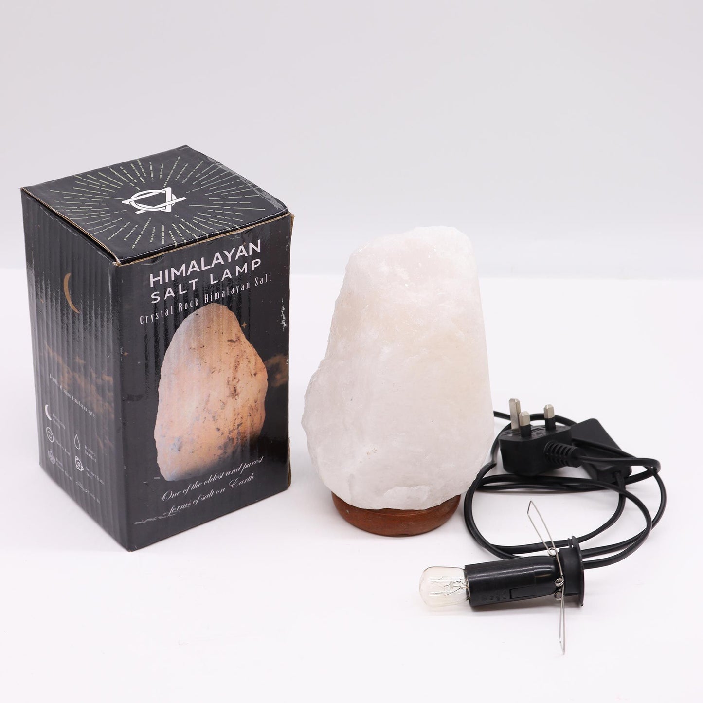 Authentic Crystal Rock Himalayan Salt Lamp – 2–3kg perspective detail 6 showcasing clean geometry and natural material finishes