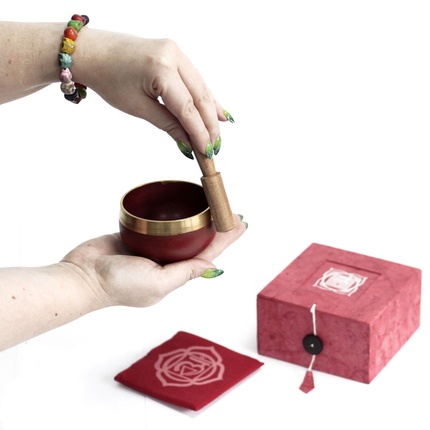 Authentic Chakra Singing Bowl - Root perspective detail 3 showcasing clean geometry and natural material finishes