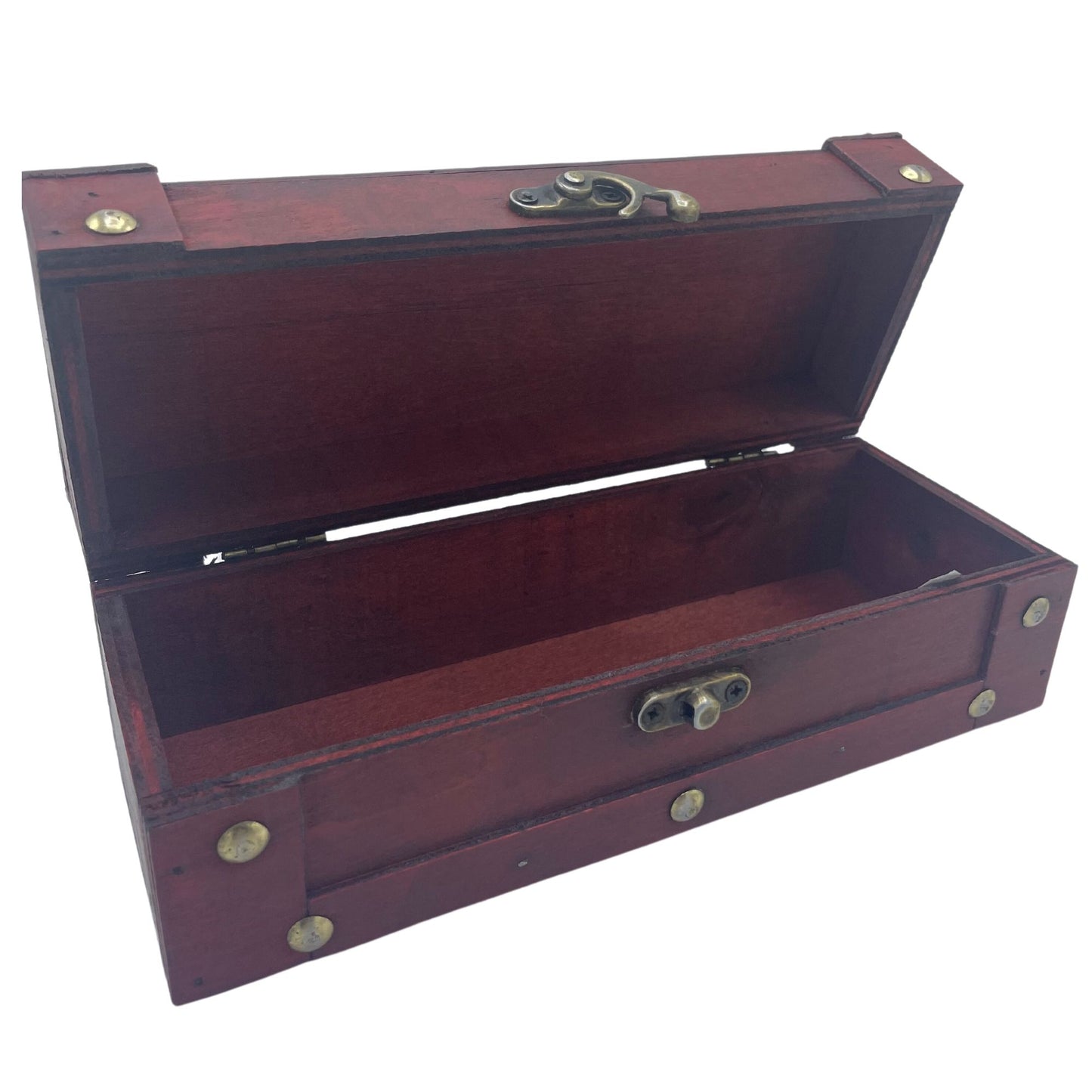 Authentic Long Tea Chest - Tan perspective detail 2 showcasing clean geometry and natural material finishes