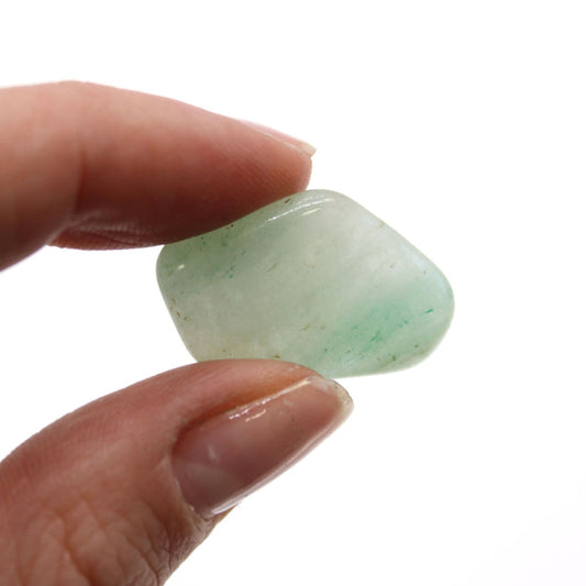 Authentic Bag of 24 Small African Tumble Stones - Aventurine perspective detail 2 showcasing clean geometry and natural material finishes