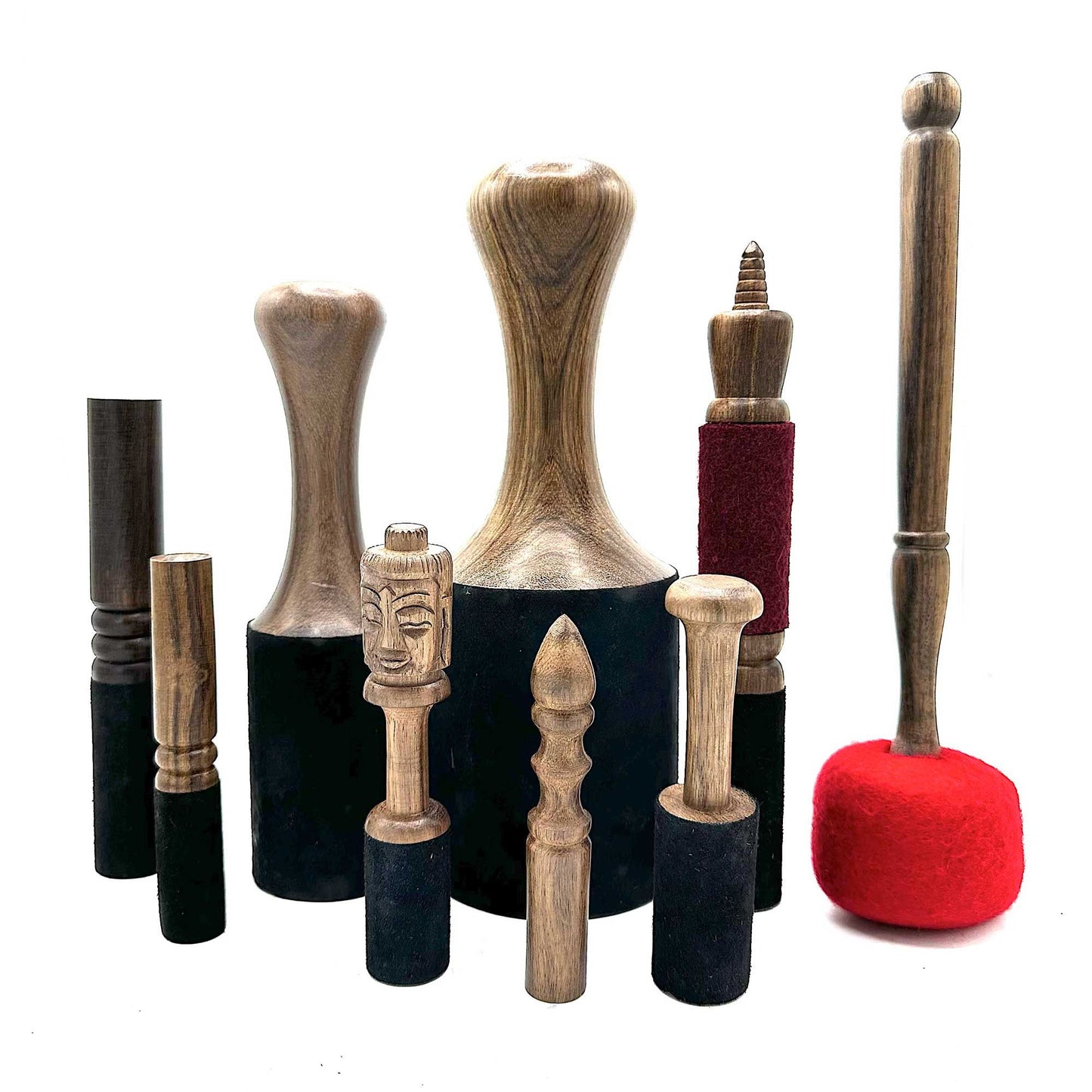 Authentic Extra Large Wooden King Stick - 26x9.5cm perspective detail 2 showcasing clean geometry and natural material finishes