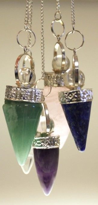 Authentic Cone & Silver Ring Pendulum perspective detail 2 showcasing clean geometry and natural material finishes