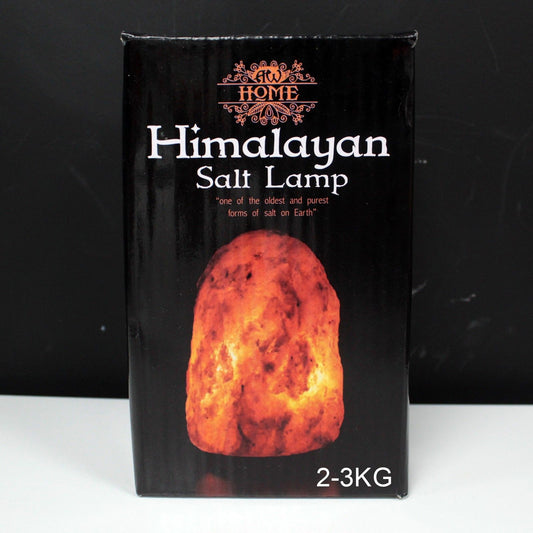 Authentic Natural Himalayan Salt Lamp – 2–3kg perspective detail 2 showcasing clean geometry and natural material finishes