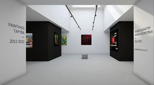 Art exhibition of Paintings, Sacred geometry and Digital art