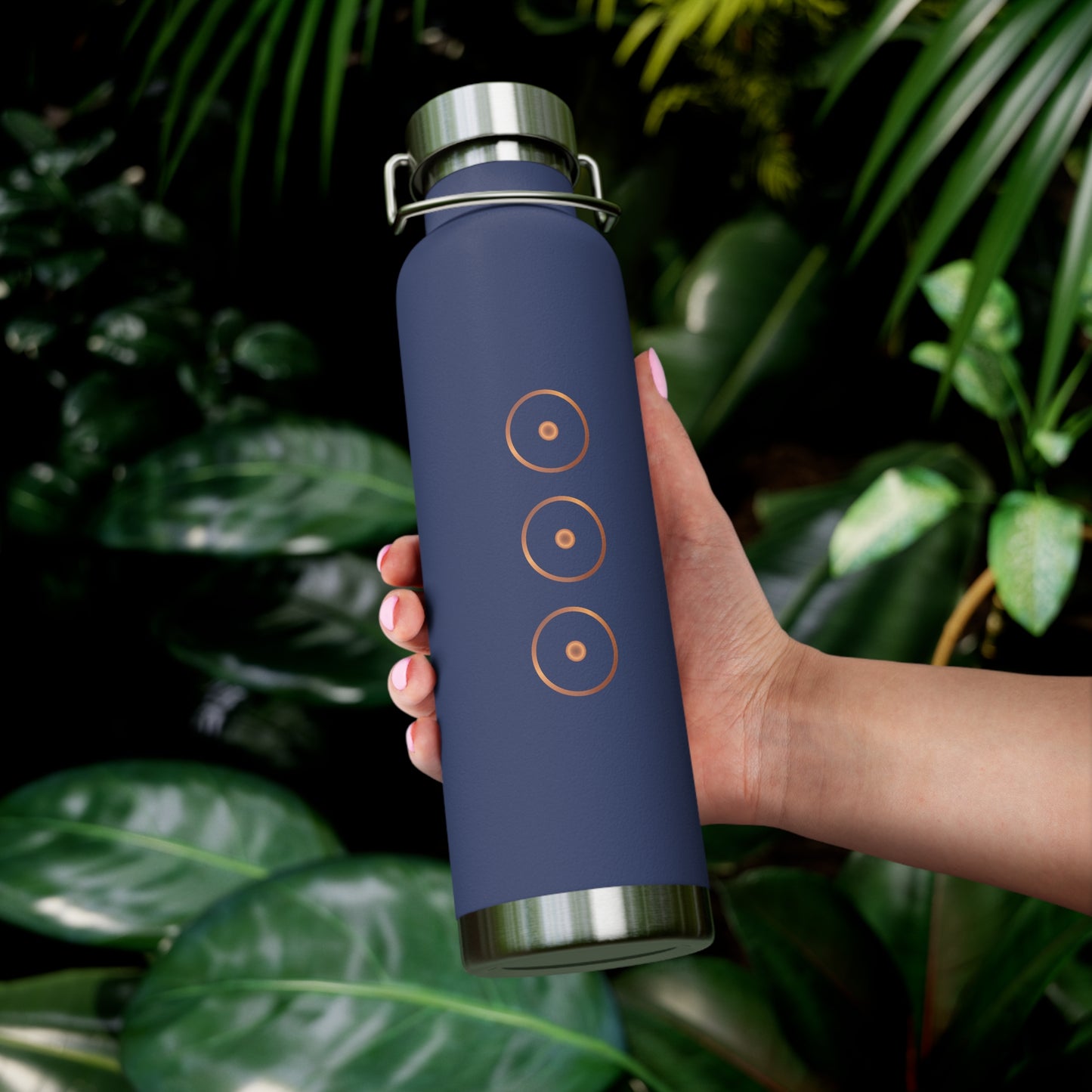 TRIPLE COPPER SUN ● Vacuum Insulated Bottle, 0.65l