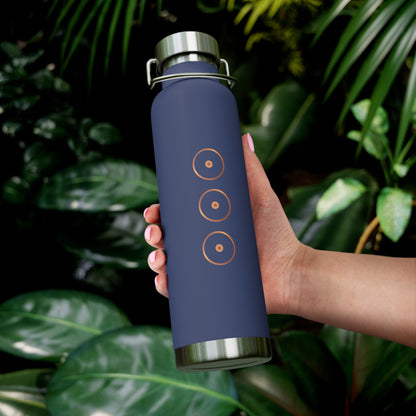 TRIPLE COPPER SUN ● Vacuum Insulated Bottle, 0.65l