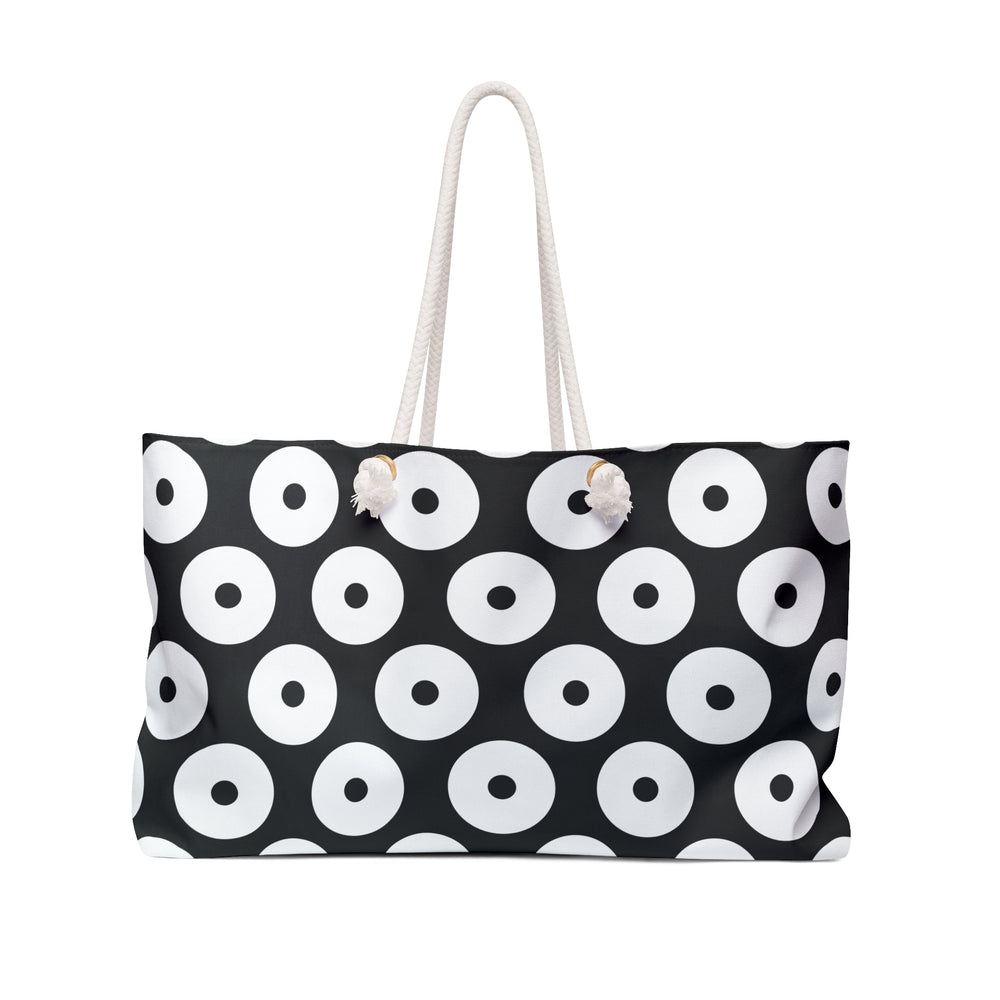 BLACK AND WHITE SUN ● Weekender Bag