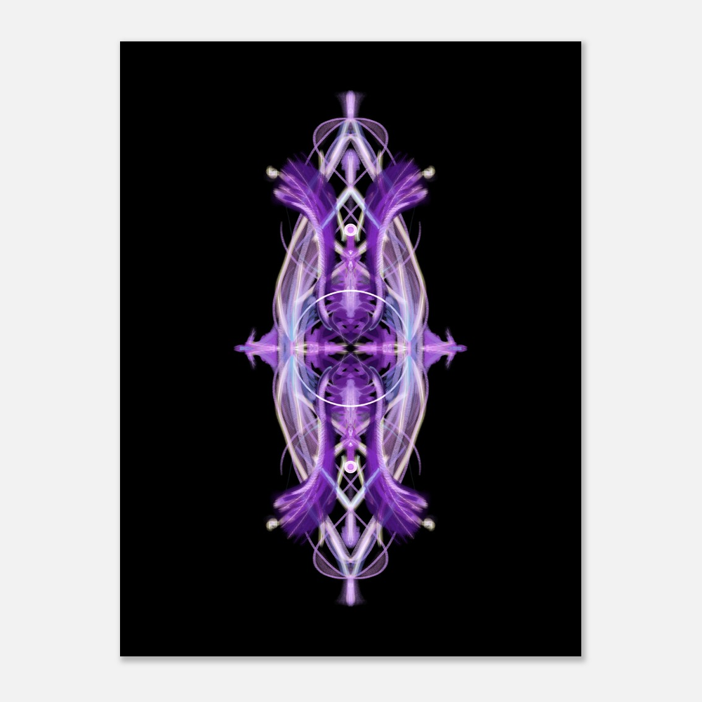 BREAK THROUGH | Fine Art Poster by GEMAcircle Art print Sacred geometry designs for harmony