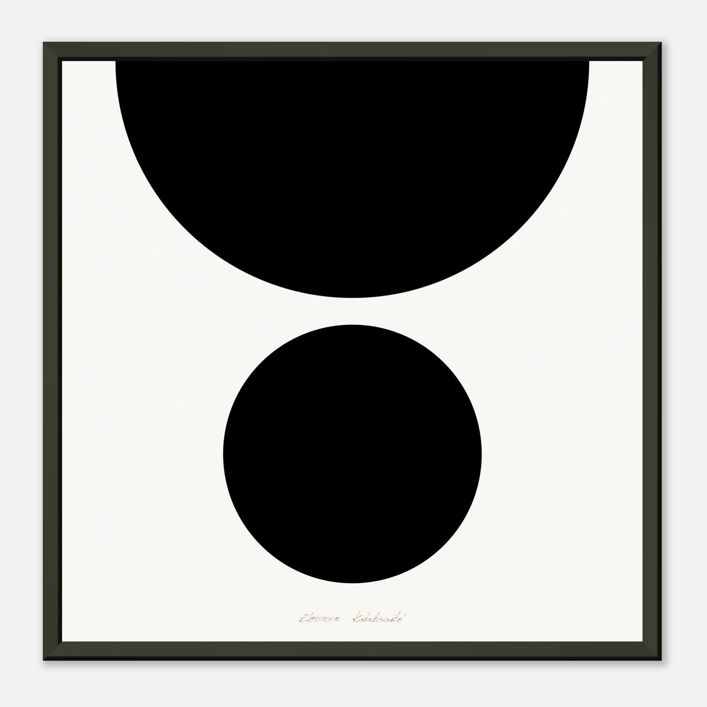 COLOR CIRCLES ● Museum-Quality Matte Paper Metal Framed Art-print by GEMAcircle Art print Sacred geometry designs for harmony