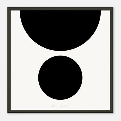 COLOR CIRCLES ● Museum-Quality Matte Paper Metal Framed Art-print by GEMAcircle Art print Sacred geometry designs for harmony