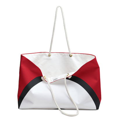 RED SKIES with SUN SYMBOL ● Weekender Bag