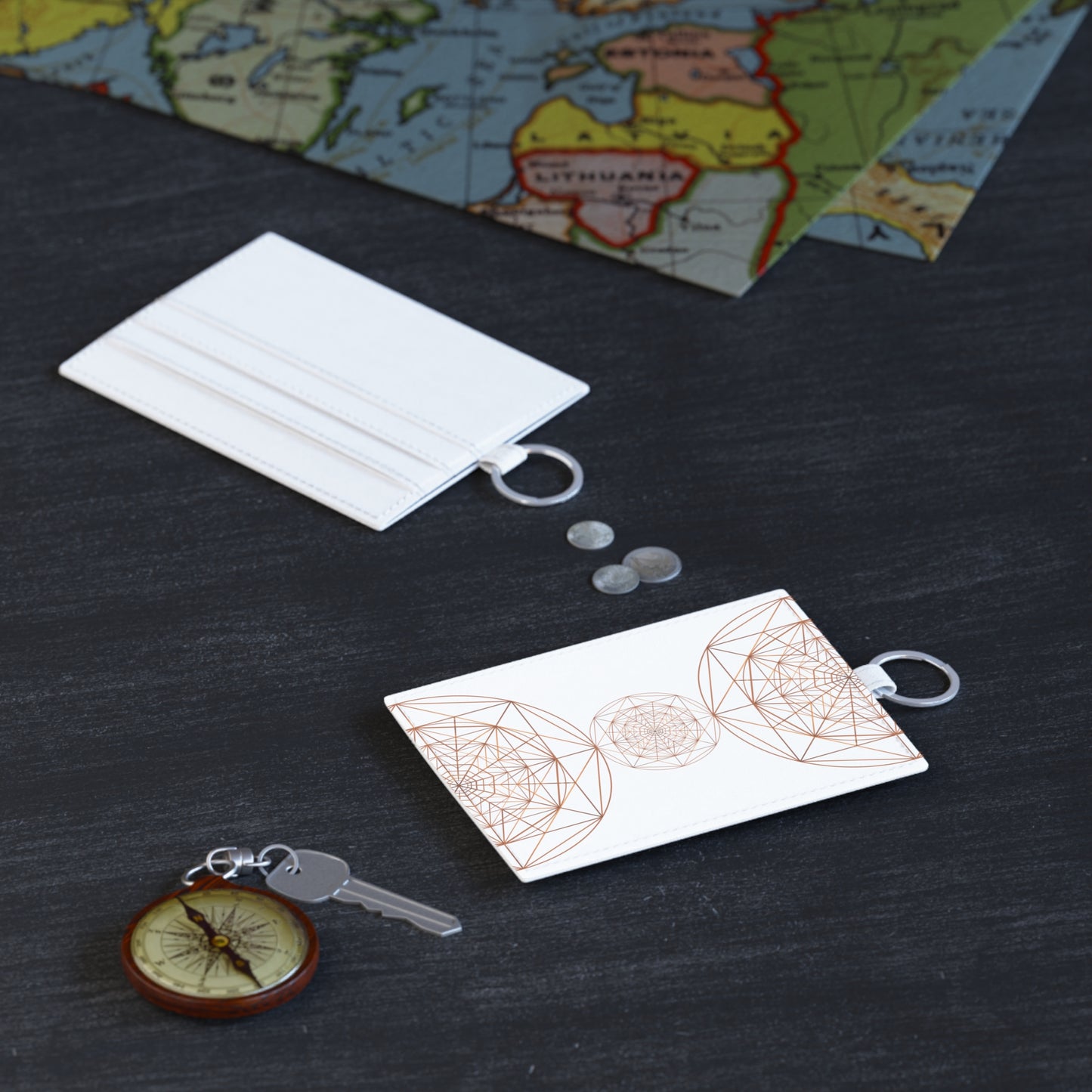 WEALTH ATTRACTOR  ○ Leather Card Holder