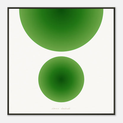 COLOR CIRCLES ● Museum-Quality Matte Paper Metal Framed Art-print by GEMAcircle Art print Sacred geometry designs for harmony