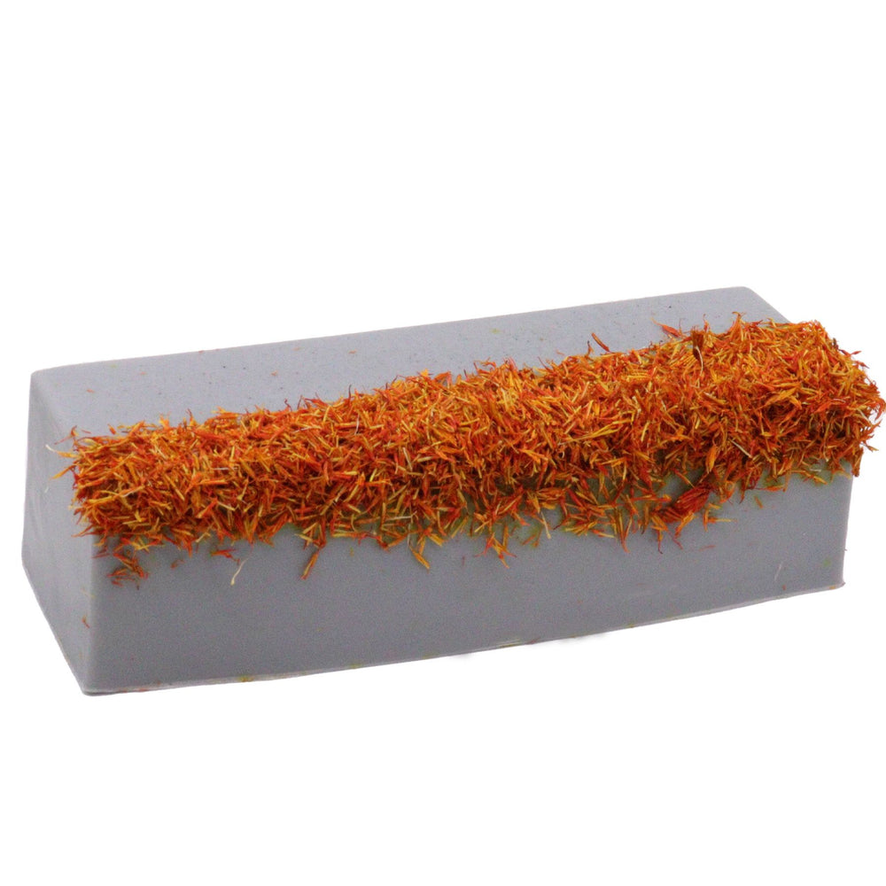 Coastal wilderness sea salt and moss soap bar 100g — rugged invigorating natural skin care soap