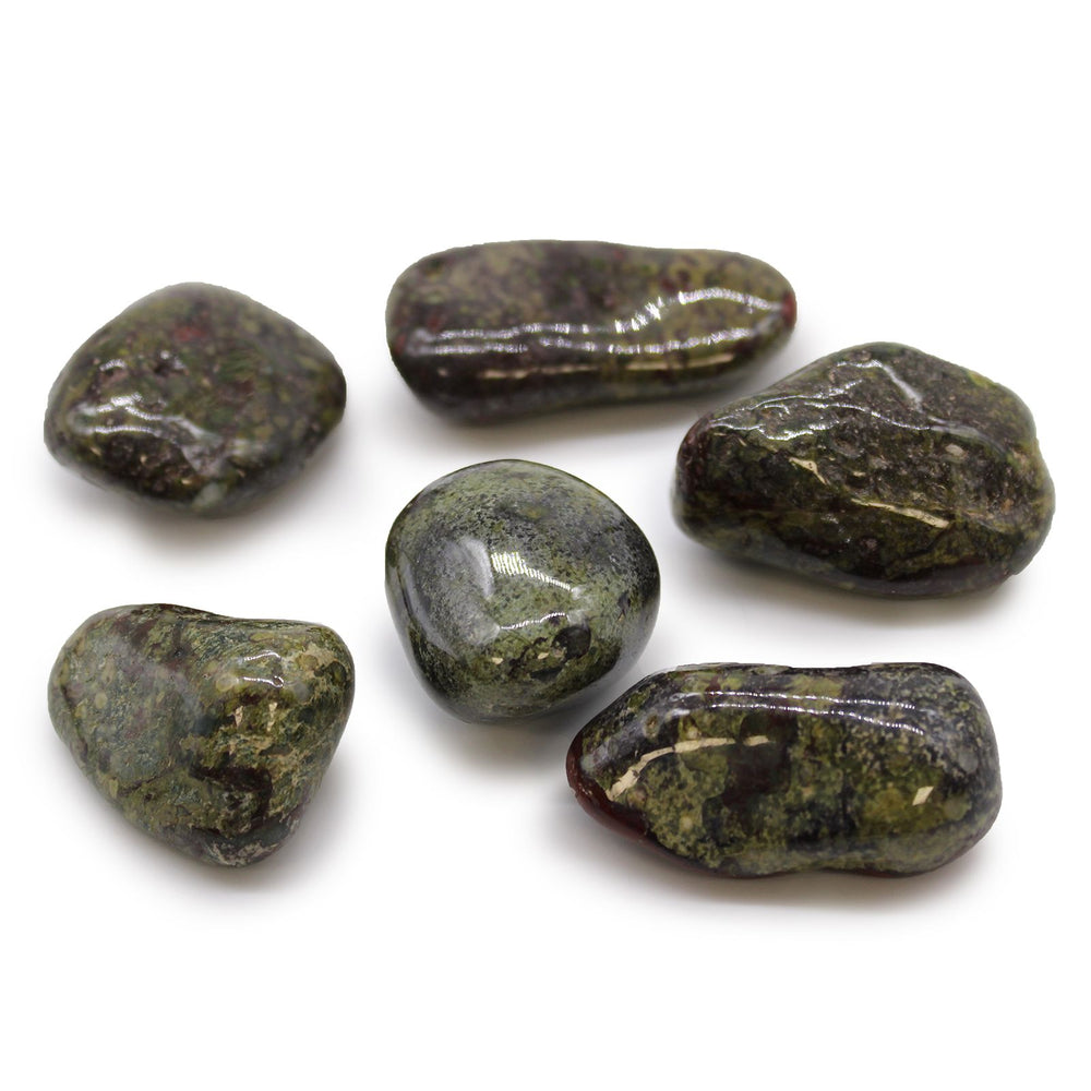 Authentic Bag of 6 Large African Tumble Stones - Dragon Stones showcasing clean geometry and natural material finishes