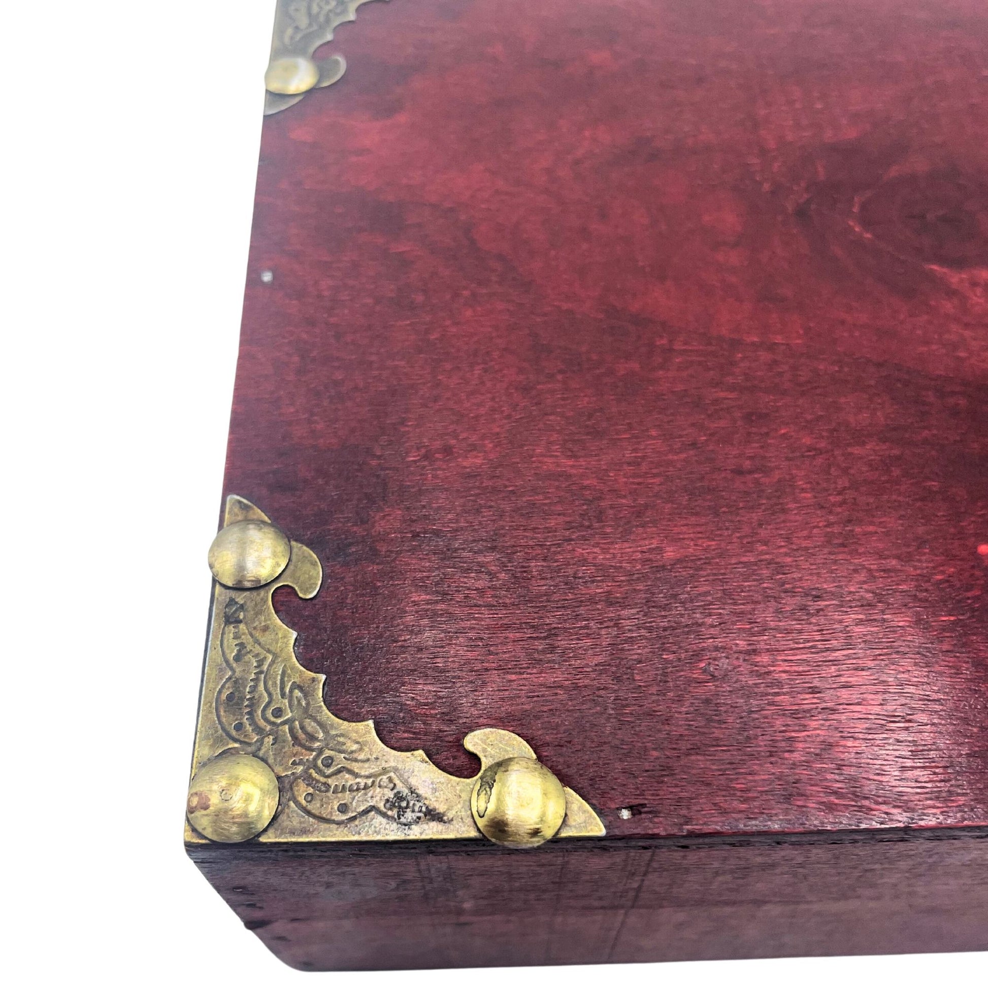 Authentic Tea / Gift / Hamper Box - Tan perspective detail 2 showcasing clean geometry and natural material finishes