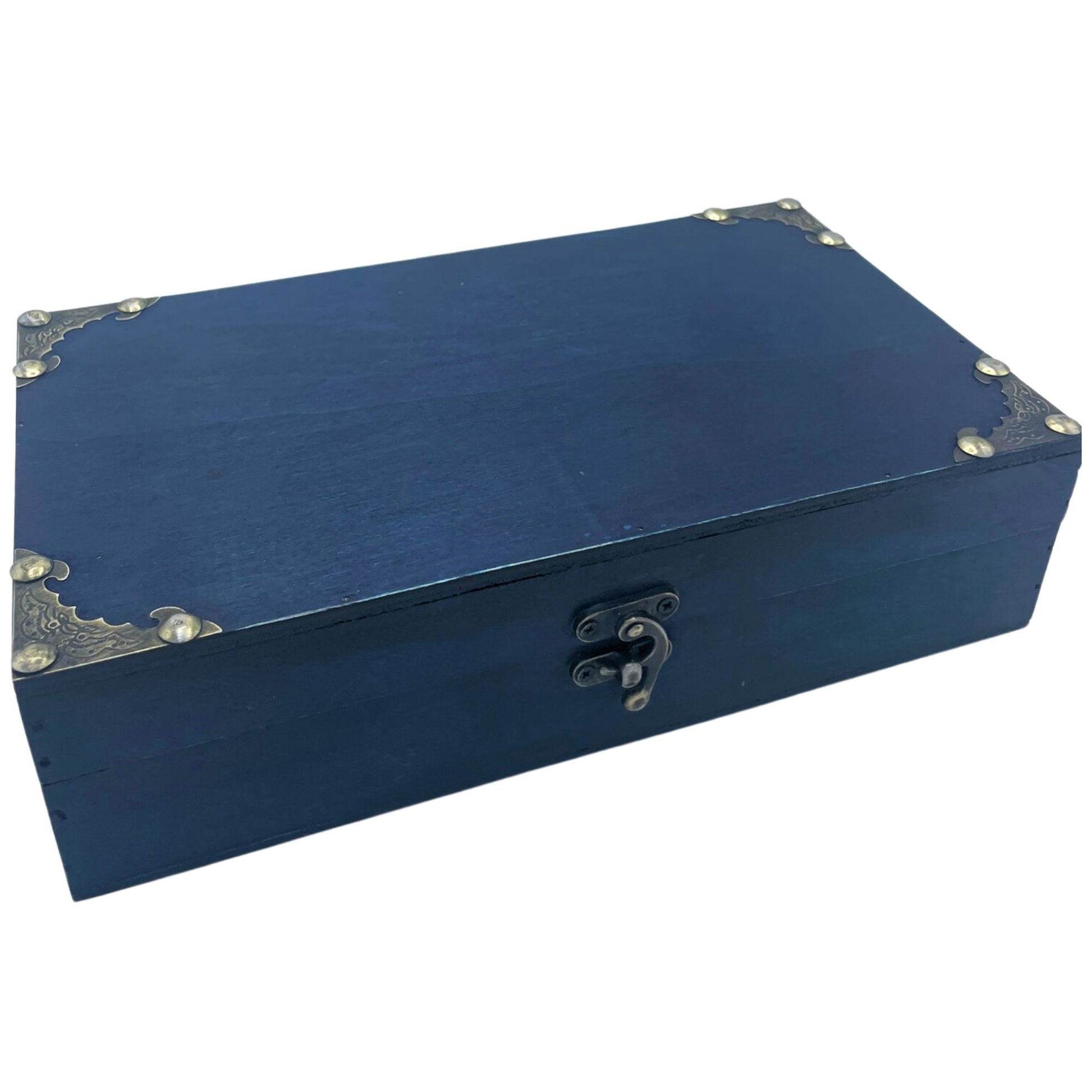 Authentic Tea / Gift / Hamper Box - Teal showcasing clean geometry and natural material finishes
