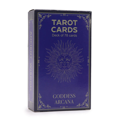 Authentic Tarot Cards with Guide Book – Goddess Arcana perspective detail 3 showcasing clean geometry and natural material finishes