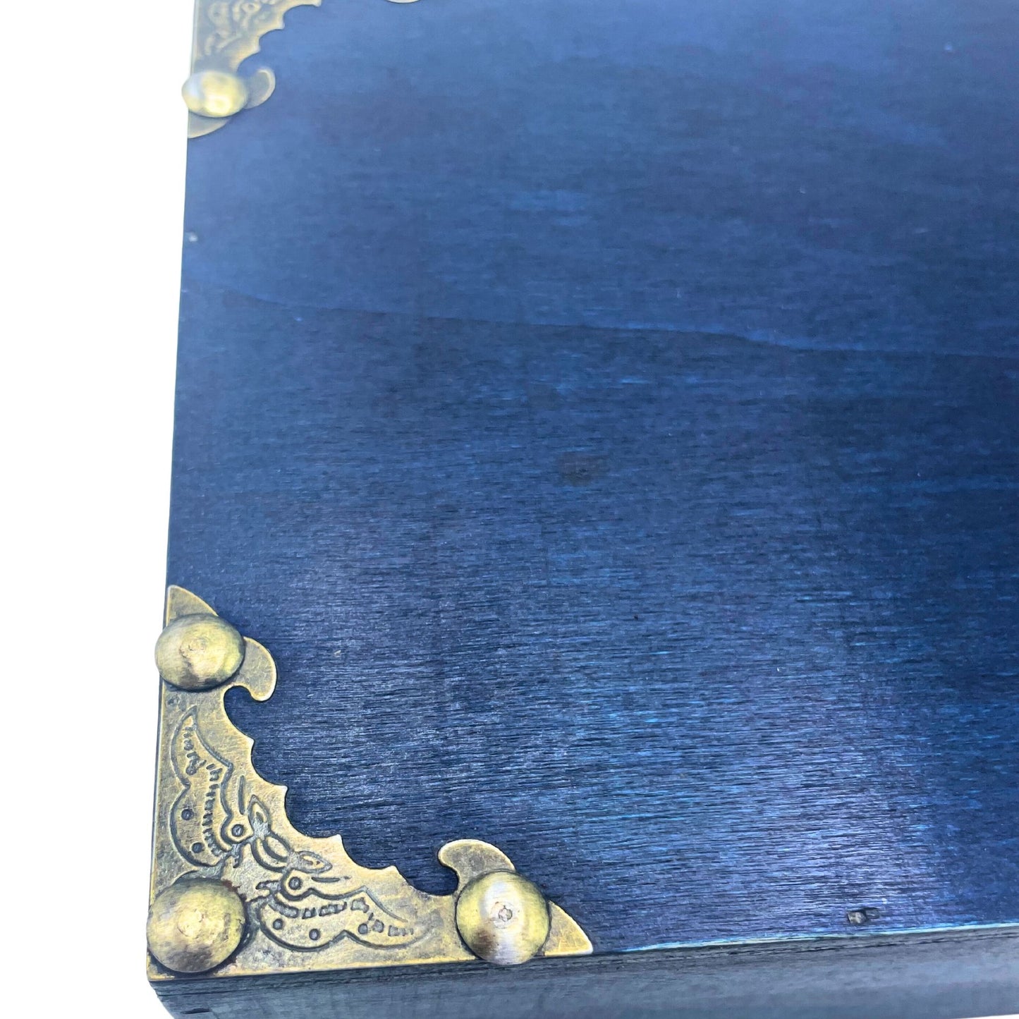 Authentic Tea / Gift / Hamper Box - Teal perspective detail 2 showcasing clean geometry and natural material finishes