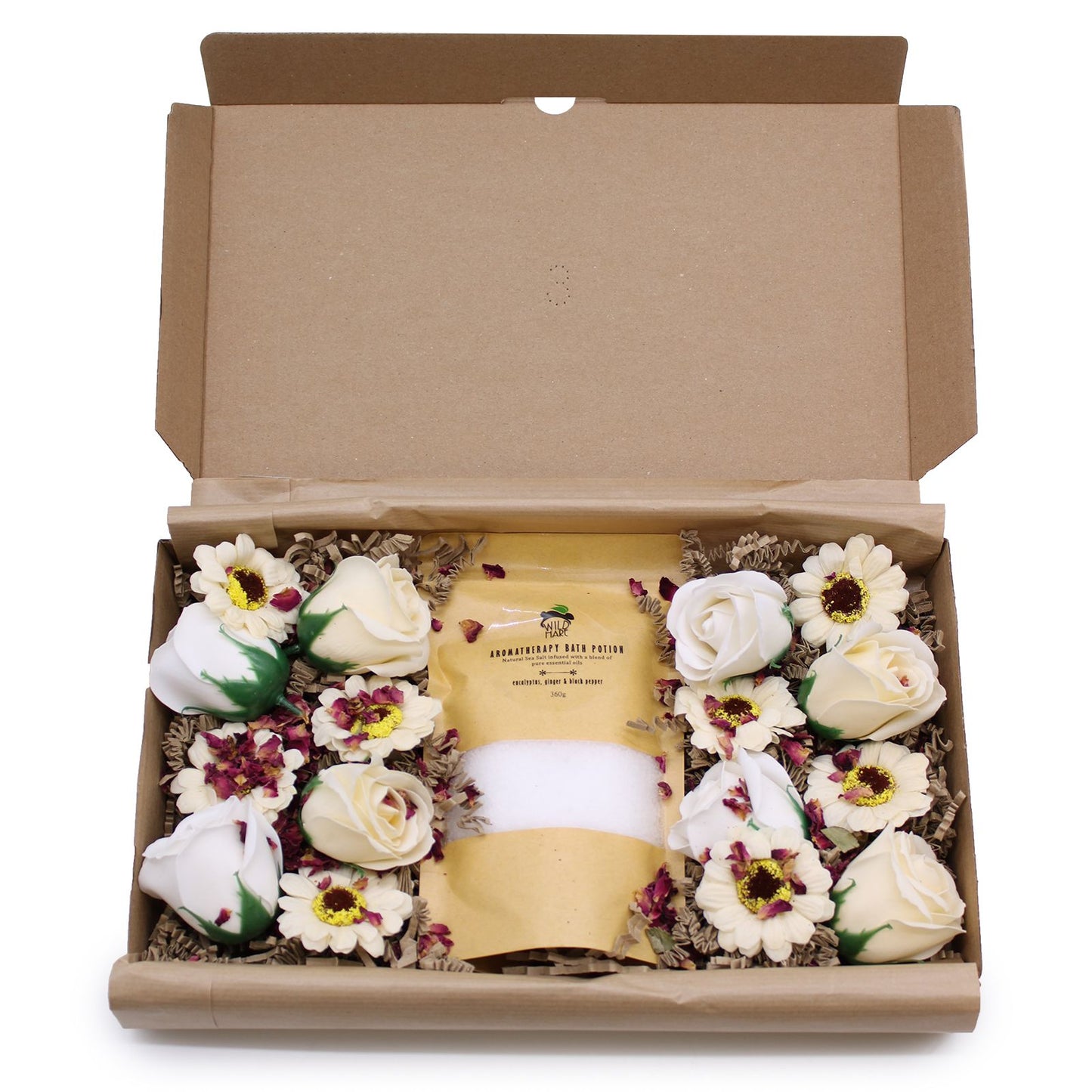 Authentic Wild Hare Salt & Flowers Set - Cold & Flu perspective detail 4 showcasing clean geometry and natural material finishes