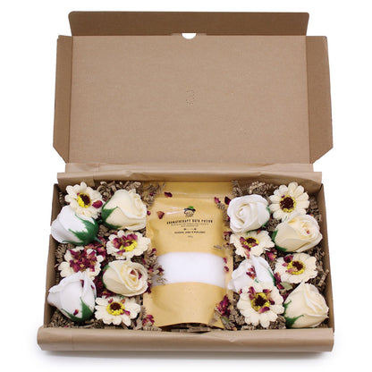 Authentic Wild Hare Salt & Flowers Set - Cold & Flu perspective detail 4 showcasing clean geometry and natural material finishes