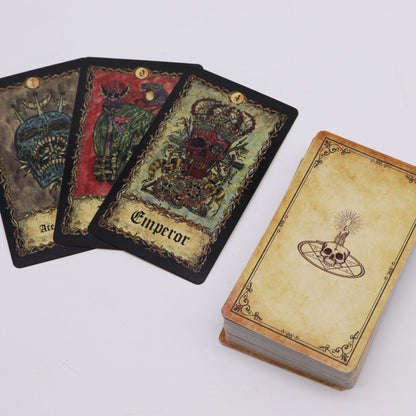 Authentic Tarot Cards with Guide Book – Requiem Arcana showcasing clean geometry and natural material finishes