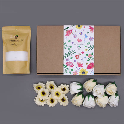 Authentic Wild Hare Salt & Flowers Set - Cold & Flu perspective detail 6 showcasing clean geometry and natural material finishes