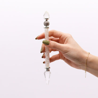 Shiva Lingam Magijška Lazdelė — Kalnų Kvarcas | Išmintis