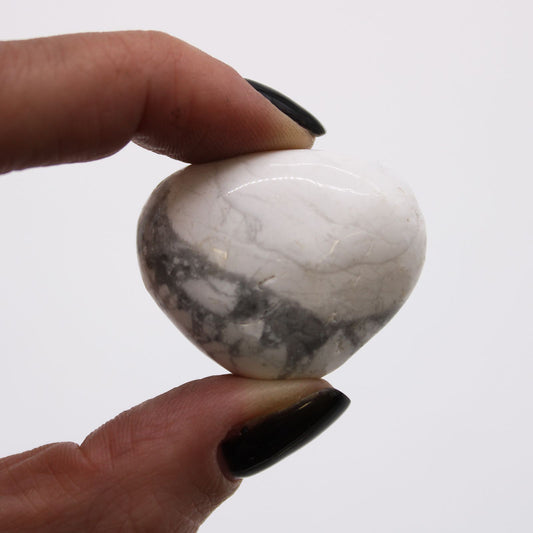Bag of 12 Medium African Tumble Stones - White Howlite - Magnesite by GEMAcircle Medium African Tumble Stones Sacred geometry