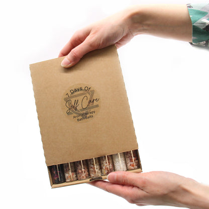 Authentic Bath Salts in Vials - Gift Pack of 7 perspective detail 5 showcasing clean geometry and natural material finishes