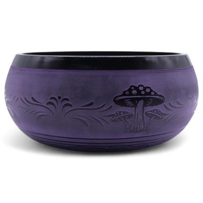 Extra Loud - Mushroom Singing Bowl - Purple Haze (23x10.5cm, 1.3kg)
