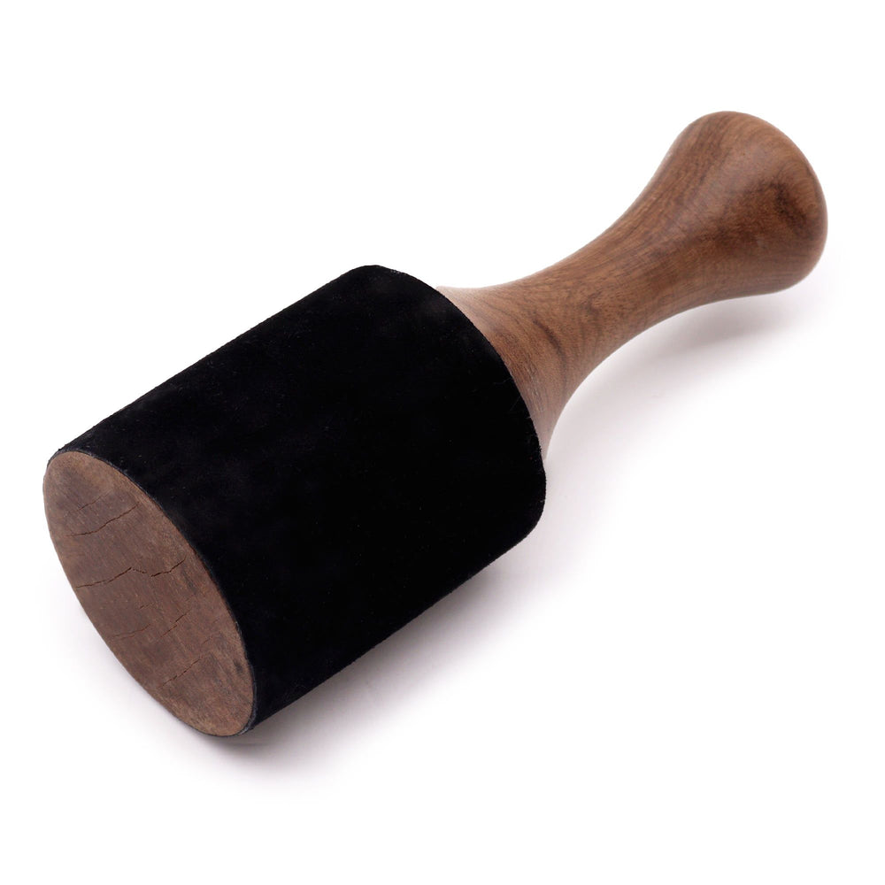 Extra large wooden king stick 26cm — singing bowl mallet for rich resonant sound healing practice