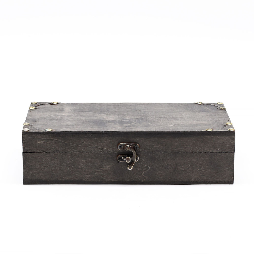 Authentic Tea / Gift / Hamper Box - Grey showcasing clean geometry and natural material finishes