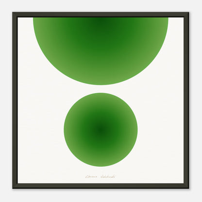 COLOR CIRCLES ● Museum-Quality Matte Paper Metal Framed Art-print by GEMAcircle Art print Sacred geometry designs for harmony