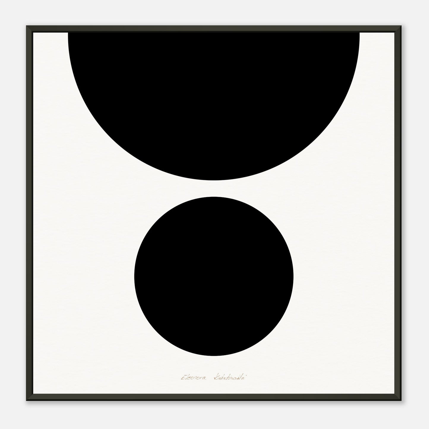 COLOR CIRCLES ● Museum-Quality Matte Paper Metal Framed Art-print by GEMAcircle Art print Sacred geometry designs for harmony