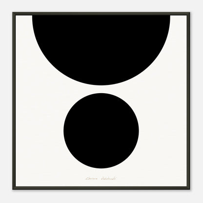 COLOR CIRCLES ● Museum-Quality Matte Paper Metal Framed Art-print by GEMAcircle Art print Sacred geometry designs for harmony