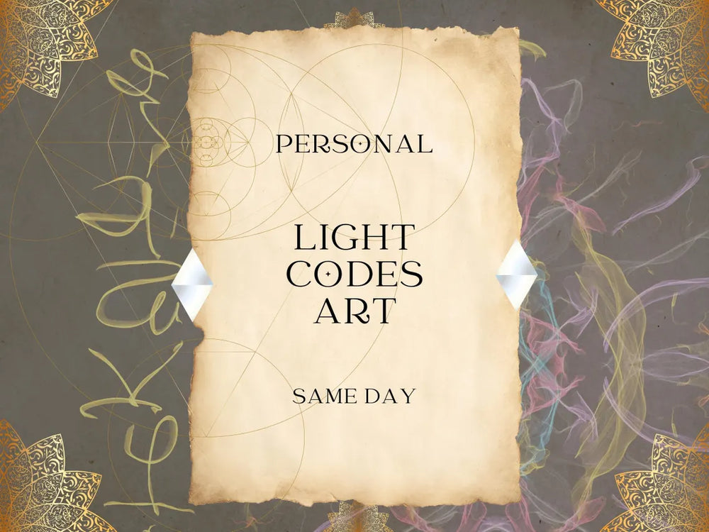 Authentic Light Language Activation Digital Art showcasing clean geometry and natural material finishes
