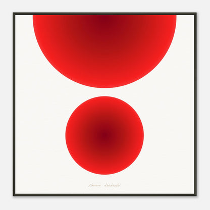 COLOR CIRCLES ● Museum-Quality Matte Paper Metal Framed Art-print by GEMAcircle Art print Sacred geometry designs for harmony