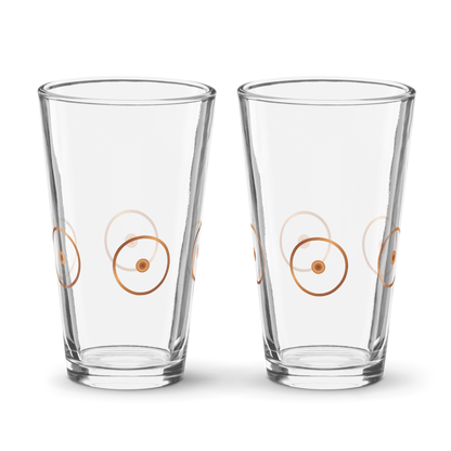 SUN SYMBOL ● Pint glass