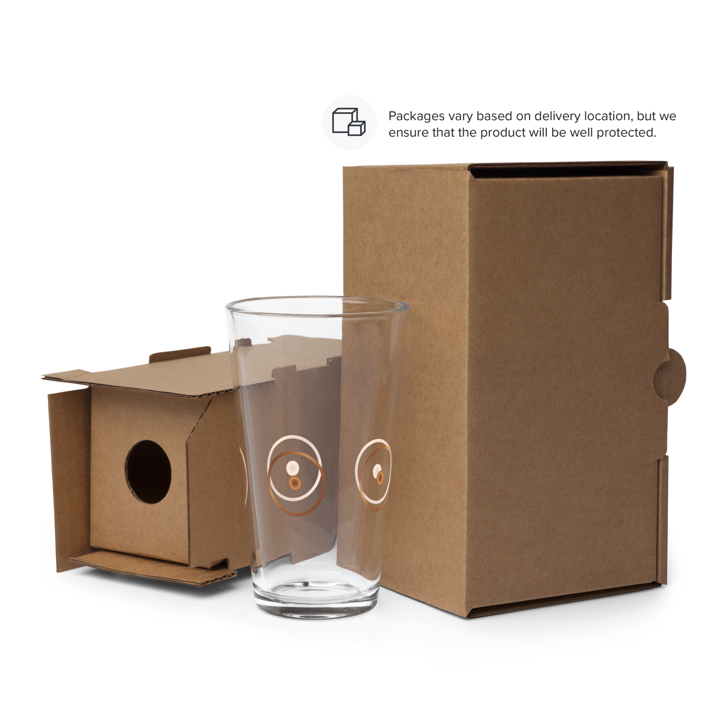 SUN SYMBOL ● Pint glass