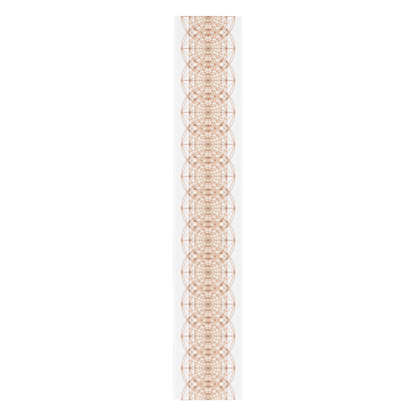 Table runner with TRIPLE OCTAGON geometry