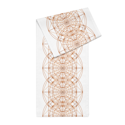 Table runner with TRIPLE OCTAGON geometry