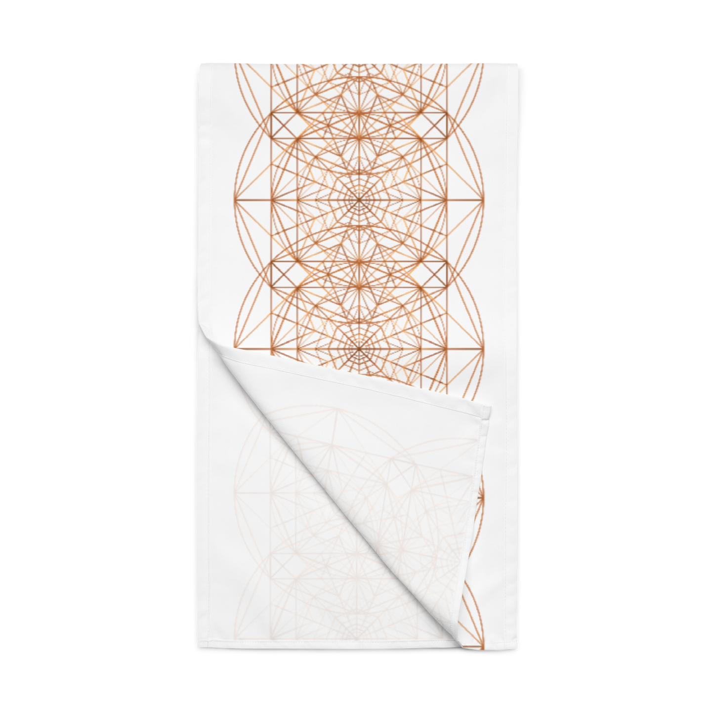 Table runner with TRIPLE OCTAGON geometry