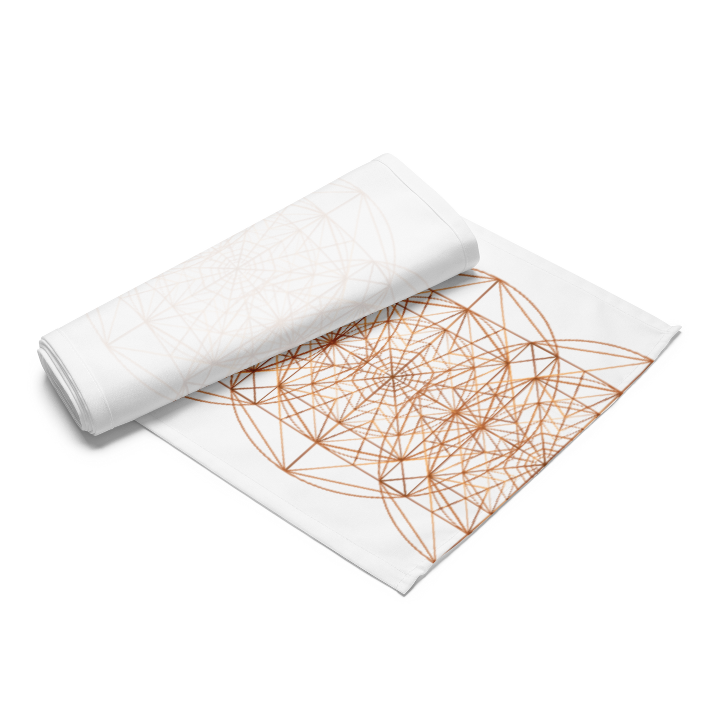 Table runner with TRIPLE OCTAGON geometry